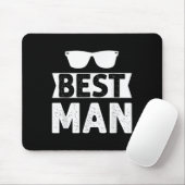 Getuige Trouw Bruidsjonkers Grappig Bruidsmeisje B Muismat (Met muis)