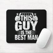 Getuige Trouw Bruidsjonkers Grappige Bruids Bachel Muismat (Met muis)