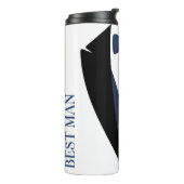 Getuige van de bruidegom thermosbeker (Gedraaid links)