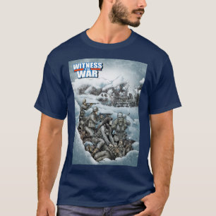 Getuige van een T-shirt met oorlogse vormgeving