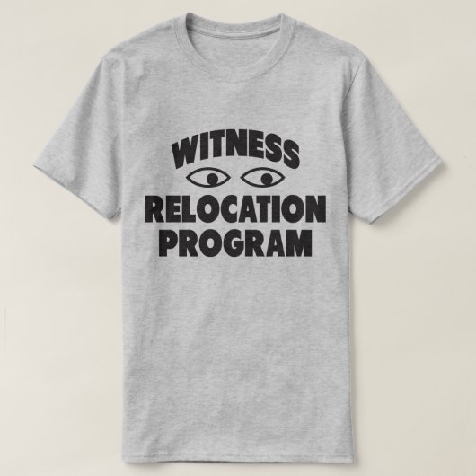 Getuige Verhuizing Programma Stomme Leuke Souvenir T-shirt (Design voorkant)