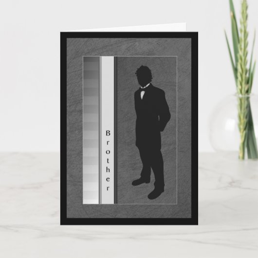 Getuige verzoek broer bruiloft (Voorkant)