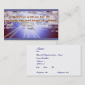 Getuige Visitekaartje (Voorkant / Achterkant)