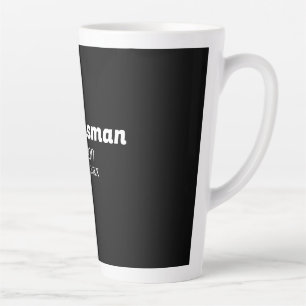 getuige vrijgezellenfeest voeg naam toe modern sim latte mok