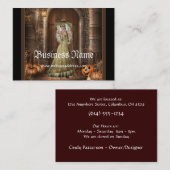 Getuige Wachten door de Visitekaartjes van Deur Fa (Voorkant / Achterkant)