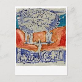 Getuige zijn van gedachten. Eckhart Tolle. Briefkaart