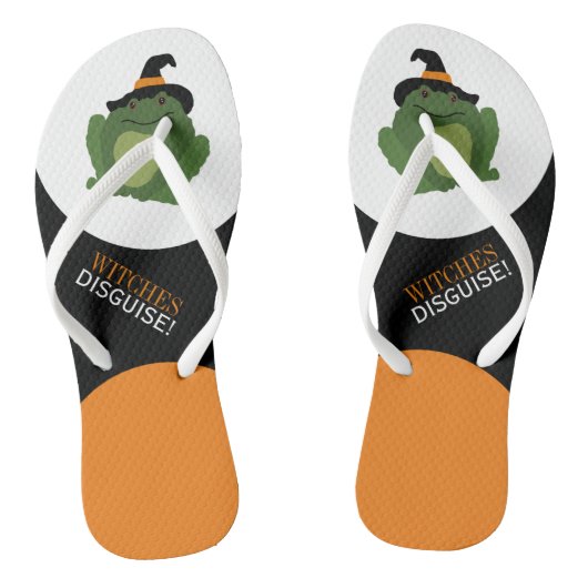 Getuigen! Cute Witch Toad Teenslippers (Voetbed)