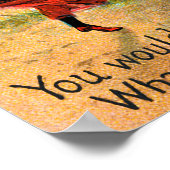 Getuigen dansen onder de maan poster (Hoek)