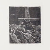 Getuigen dansen op de Sabbat Wandkleed (Voorkant)