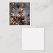 Getuigen die naar de Sabbat gaan - Luis Ricardo Fa Vierkante Visitekaartje (Voorkant / Achterkant)