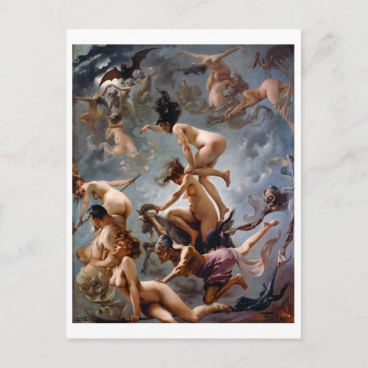 Getuigen die naar hun Sabbat gaan | Falero | Briefkaart (Voorkant)