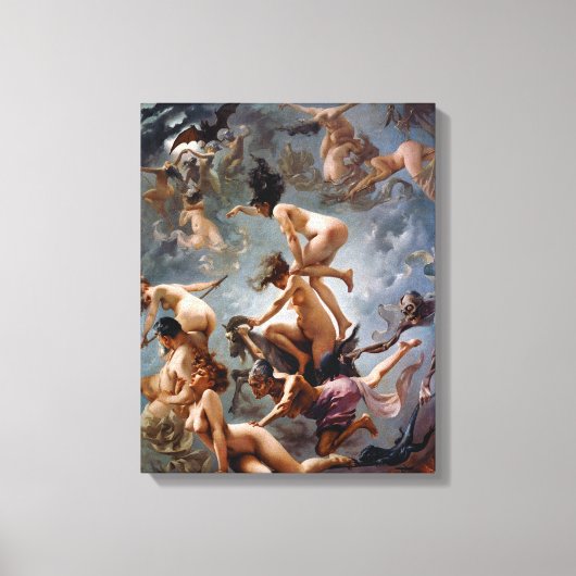 Getuigen die naar hun Sabbat gaan | Falero | Canvas Afdruk (Voorkant)