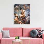Getuigen die naar hun Sabbat gaan | Falero | Canvas Afdruk (Insitu (Woonkamer))