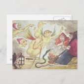 Getuigen in een Hayloft Briefkaart (Voorkant / Achterkant)