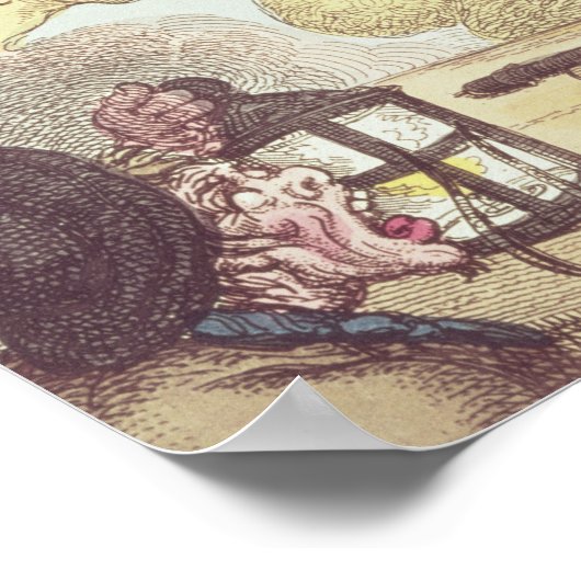 Getuigen in een Hayloft Poster (Hoek)