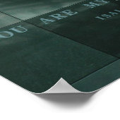 Getuigen Isaiah 43.10 Holocaust Museum Poster (Hoek)