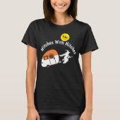 Getuigen met Hitches Halloween Silhouette Camper T-shirt (Voorkant)