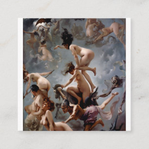 Getuigen naar de Sabbat - Luis Ricardo Falero Vierkante Visitekaartje