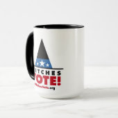 Getuigen stemmen! Uw stem is een Mok van de Spell (Voorkant links)