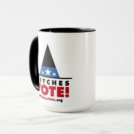 Getuigen stemmen! Uw stem is een Mok van de Spell (Voorkant links)