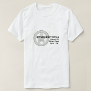 Getuigenbescherming (badge) - A MisterP Shirt