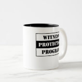 Getuigenbescherming Tweekleurige Koffiemok (Voorkant rechts)