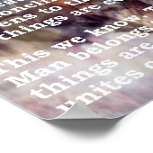 getuigenis van de hoofden van de gevechten poster (Hoek)