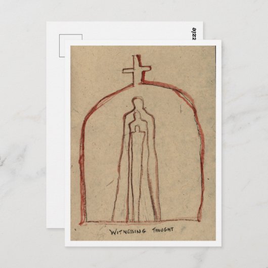 Getuigenissen. Briefkaart (Voorkant / Achterkant)