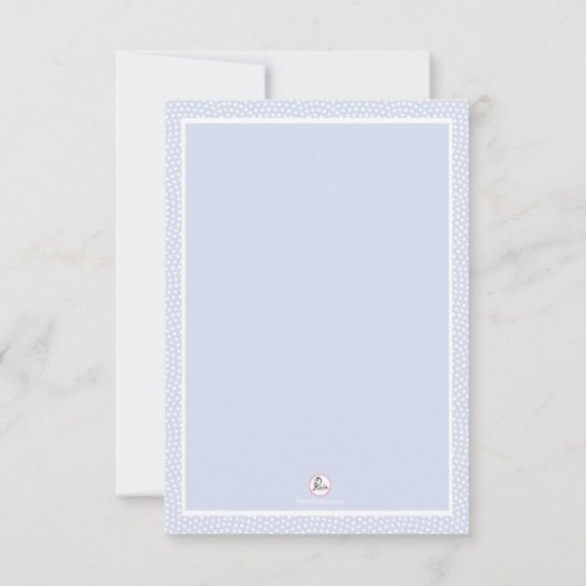 Getuigreerde persoonlijke foto bedankt (Achterkant)