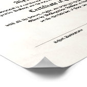 Getuigschrift van voltooiing voor student met spec poster (Hoek)