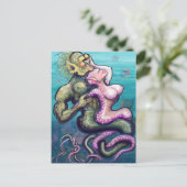 getwijnd briefkaart (Staand voorkant)