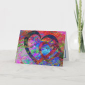 Getwins Hearts Wedding of Verloving Kaart (Voorkant)