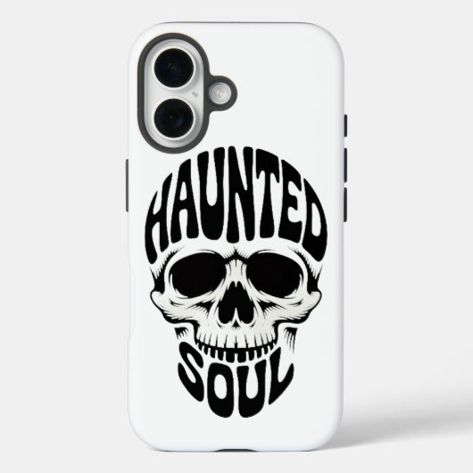Getypte Bezeten Ziel Schedel Case-Mate iPhone Case (Achterkant)