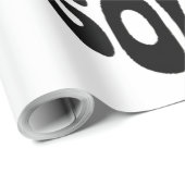 Getypte schedel met bezeten ziel cadeaupapier (Rol Hoek)