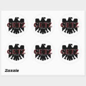 Getz Off-Road Logo Ronde Sticker (Vel)