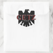 Getz Off-Road Logo Ronde Sticker (Tas)
