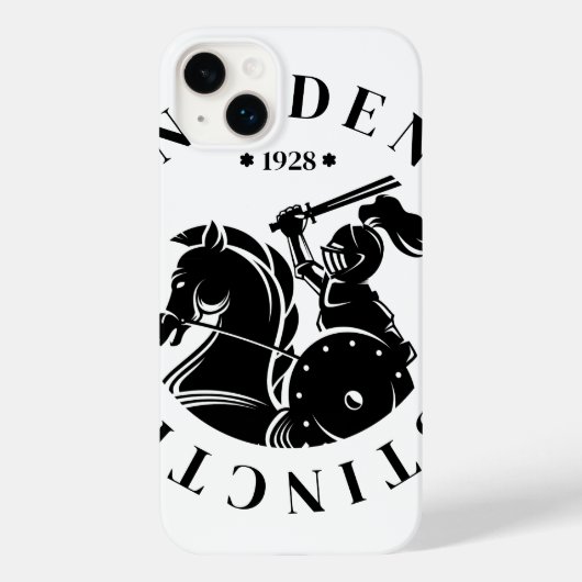 GEUEE Vintage Knight Serie Case-Mate iPhone Case (Achterkant)