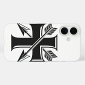 GEUEE Vintage Knight Serie Case-Mate iPhone Case (Achterkant (horizontaal))