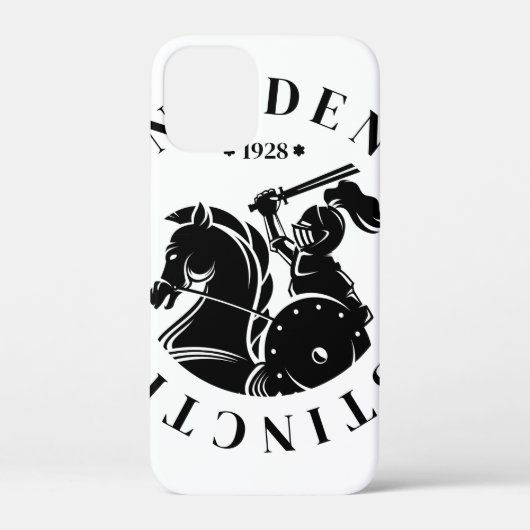 GEUEE Vintage Knight Serie Case-Mate iPhone Case (Achterkant)