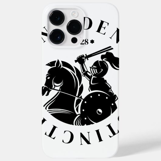 GEUEE Vintage Knight Serie Case-Mate iPhone Case (Achterkant)