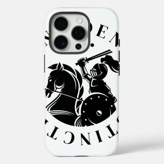 GEUEE Vintage Knight Serie Case-Mate iPhone Case (Achterkant)