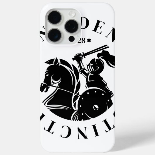 GEUEE Vintage Knight Serie Case-Mate iPhone Case (Achterkant)