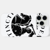 GEUEE Vintage Knight Serie Case-Mate iPhone Case (Achterkant (horizontaal))