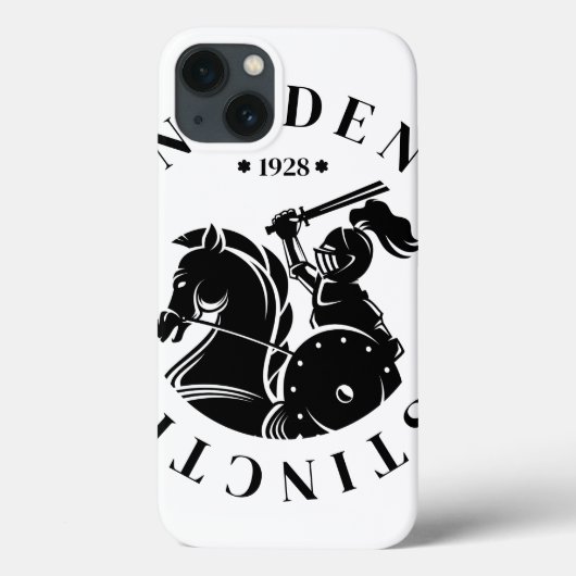 GEUEE Vintage Knight Serie Case-Mate iPhone Case (Achterkant)