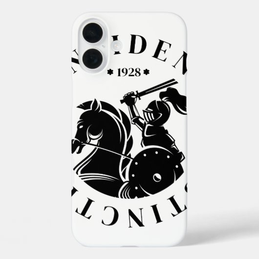 GEUEE Vintage Knight Serie Case-Mate iPhone Case (Achterkant)