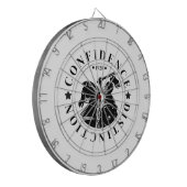 GEUEE Vintage Knight Serie Dartbord (Voorkant Links)