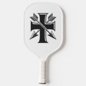 GEUEE Vintage Knight-serie Pickleball Paddle (Achterkant)
