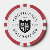GEUEE Vintage Knight Serie Poker Chips (Voorkant)