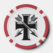 GEUEE Vintage Knight Serie Poker Chips (Achterkant)