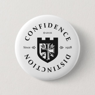 GEUEE Vintage Knight Serie Ronde Button 5,7 Cm